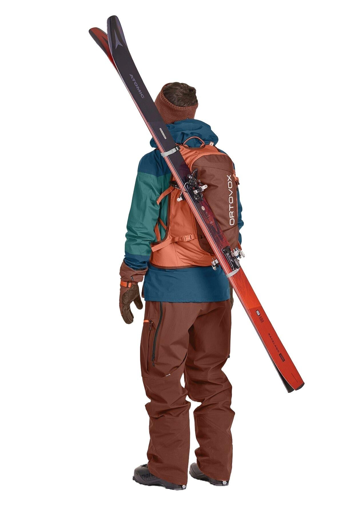 Cross Rider 22L Freeride Ski Backpack - Orange