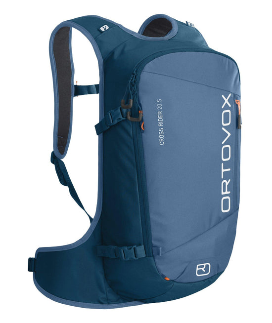 Cross Rider 20L Short Freeride Ski Backpack - Blue