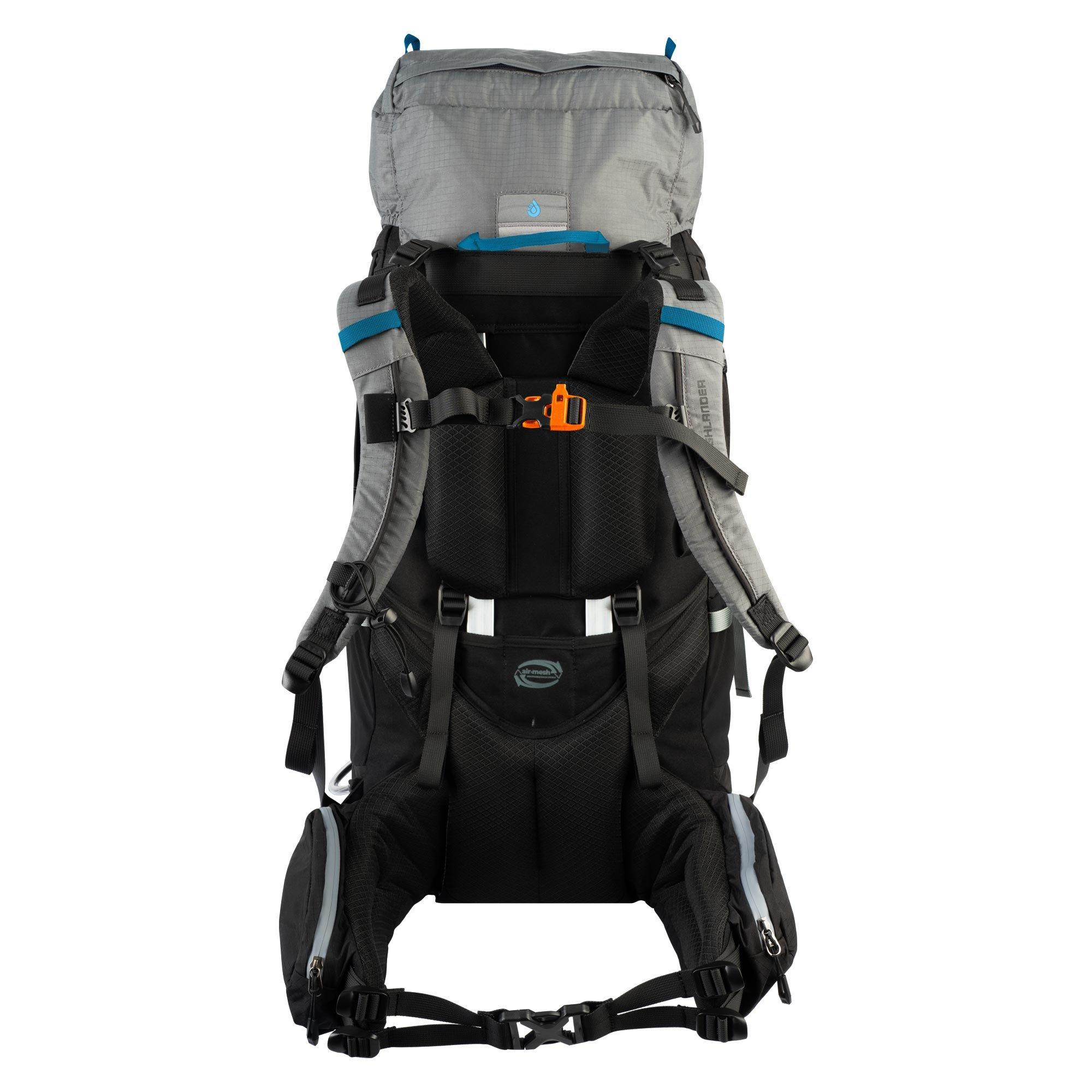 Unisex Novar 60+5L Backpack - Grey