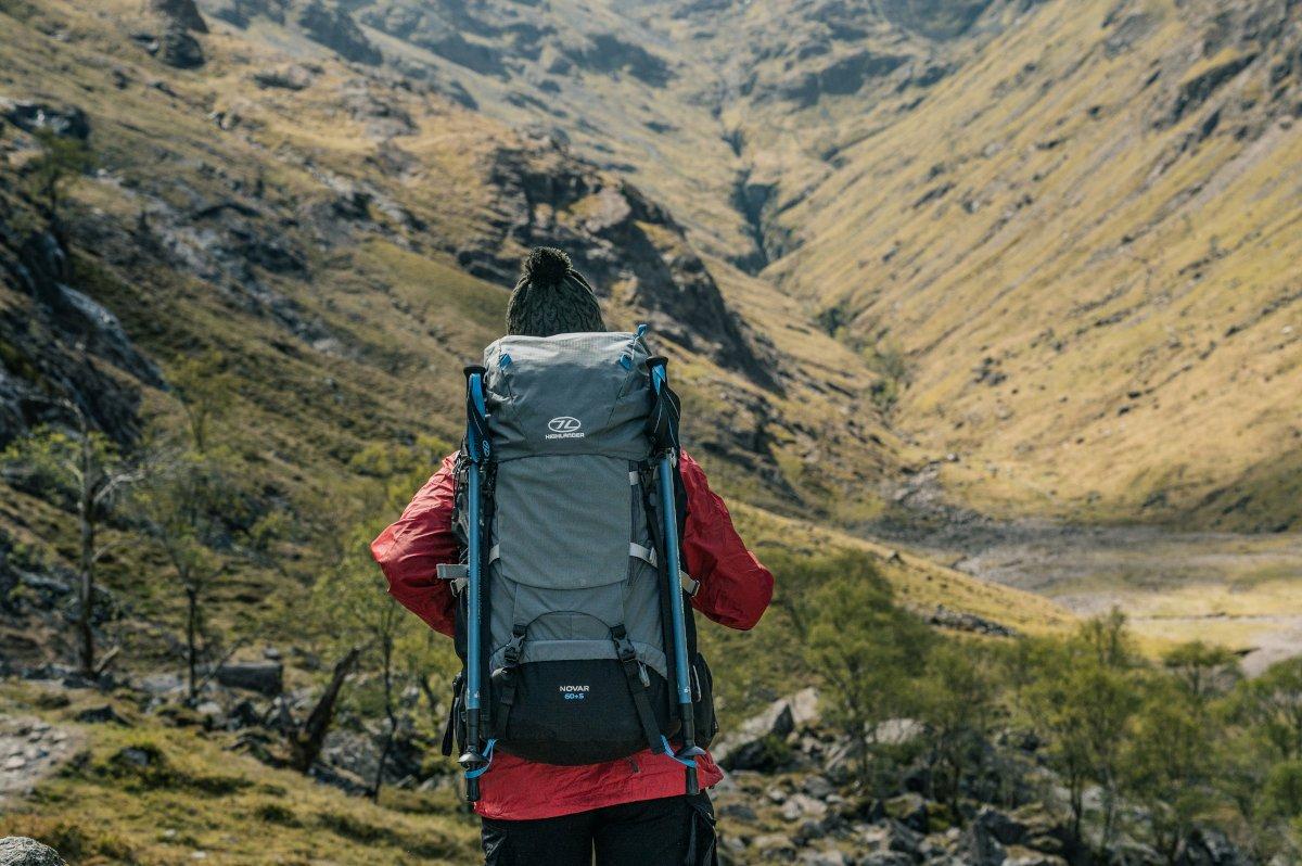 Unisex Novar 60+5L Backpack - Grey