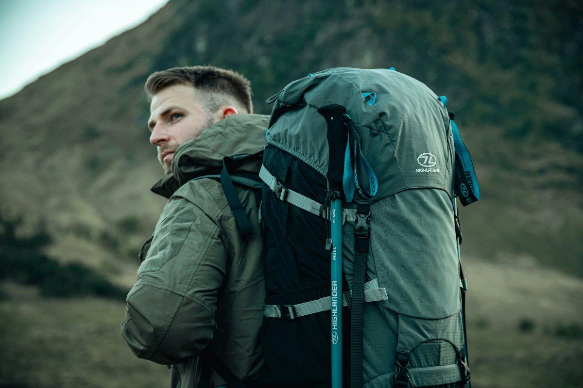 Unisex Novar 60+5L Backpack - Grey