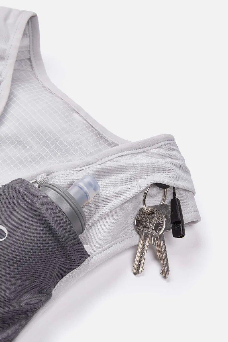 Veil 6L Lightweight Running Vest - White