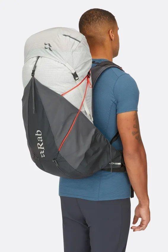 Muon 50L Hiking Backpack - Grey