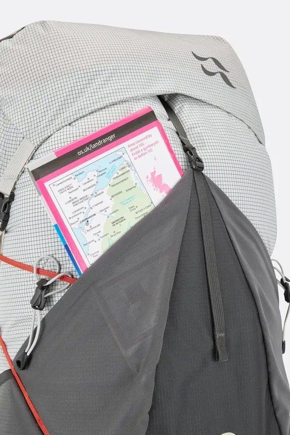 Muon 50L Hiking Backpack - Grey
