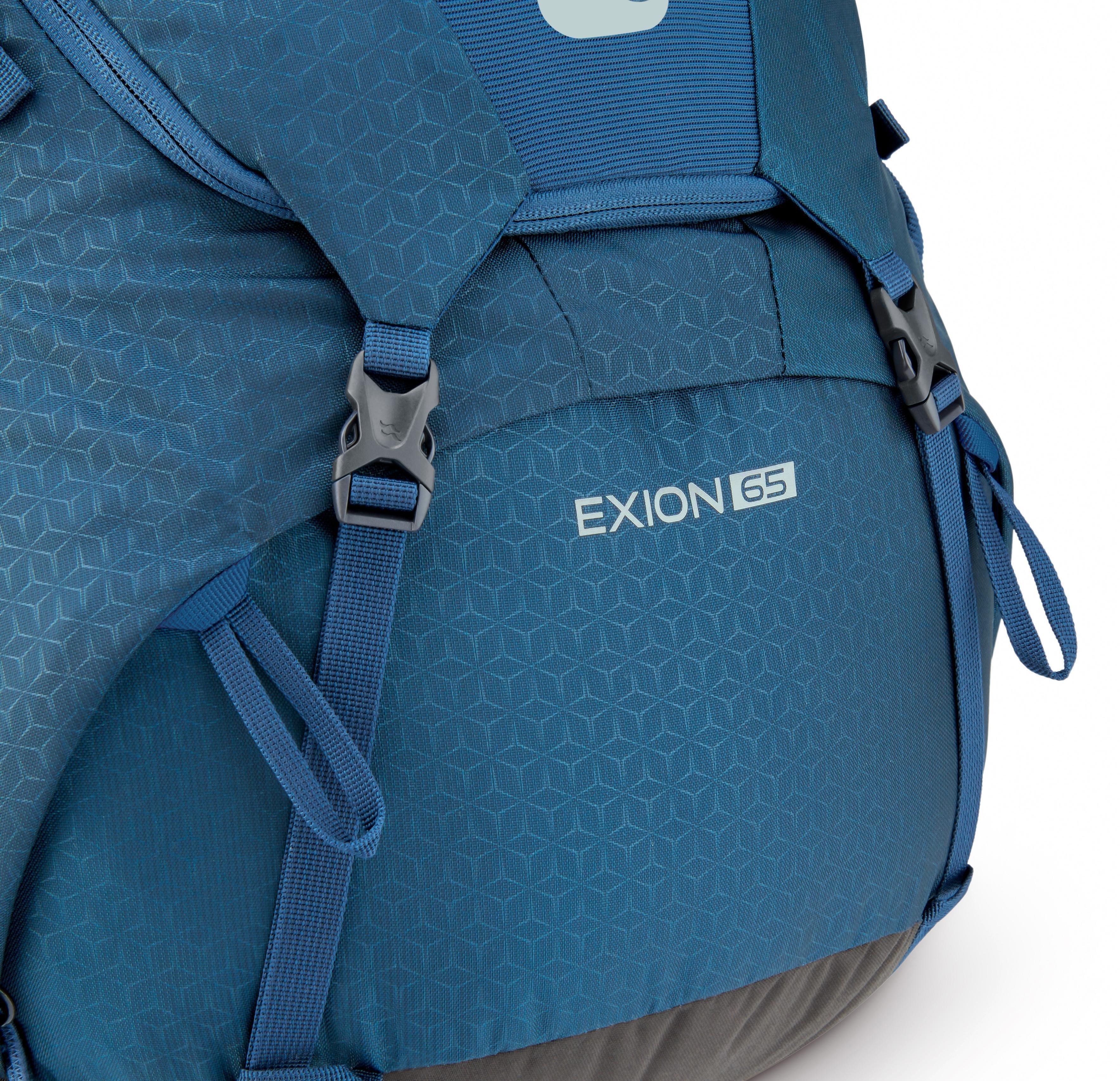 Exion 65L Hiking Pack - Blue