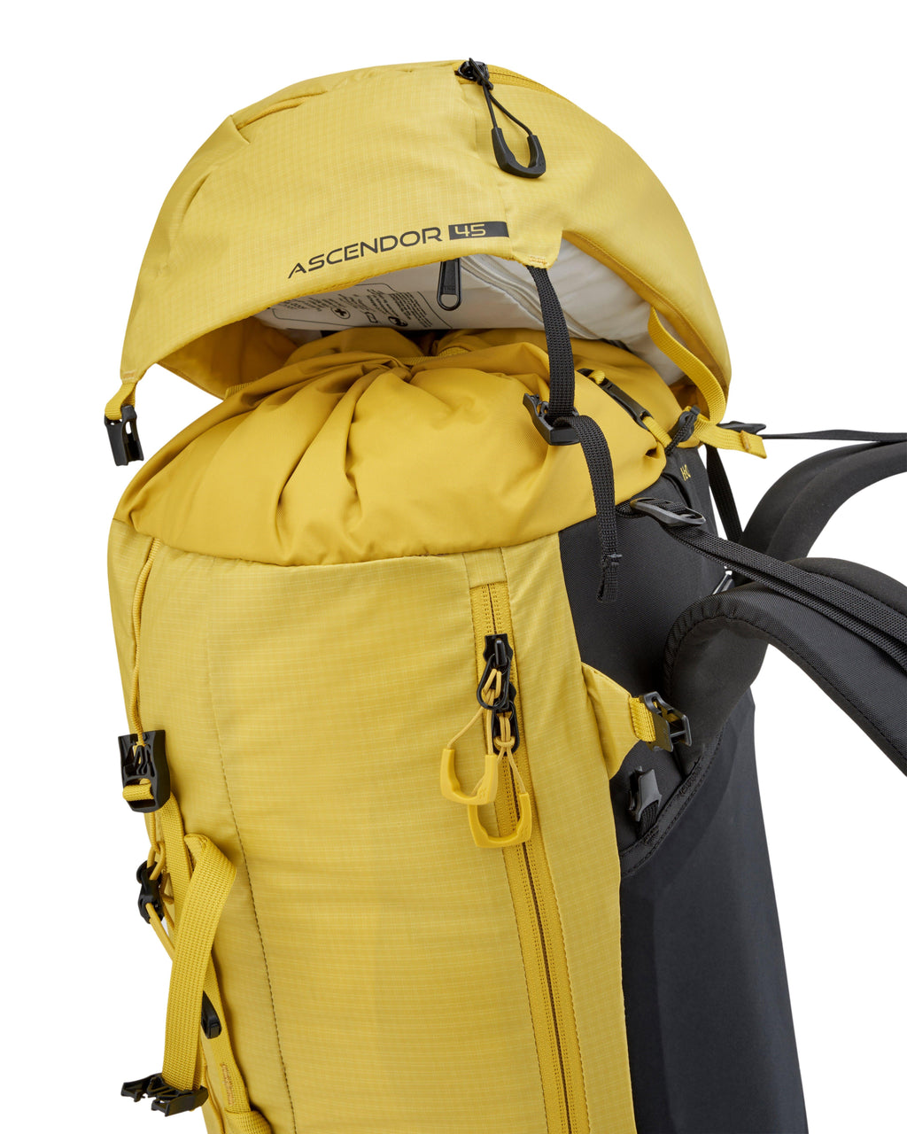 Ascendor 45L Mountaineering Pack - Yellow