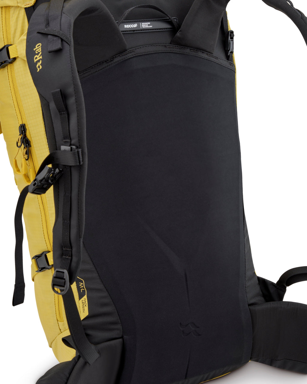 Ascendor 45L Mountaineering Pack - Yellow