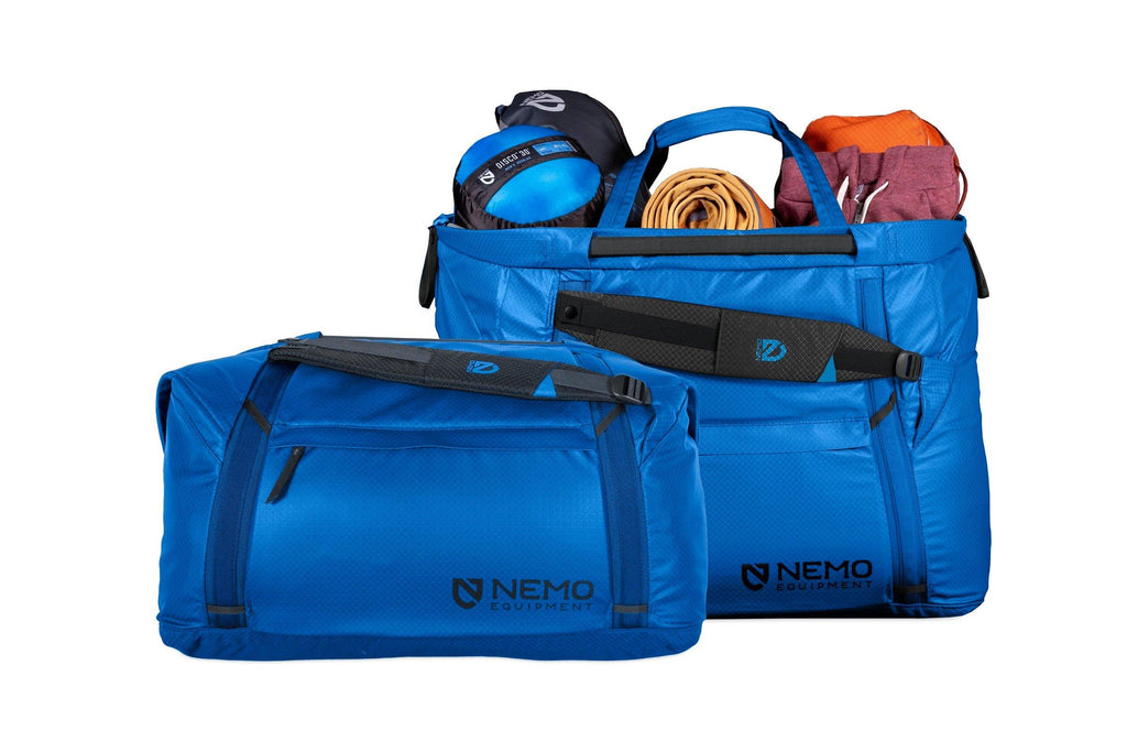 Double Haul 70L Convertible Duffel and Tote - Blue