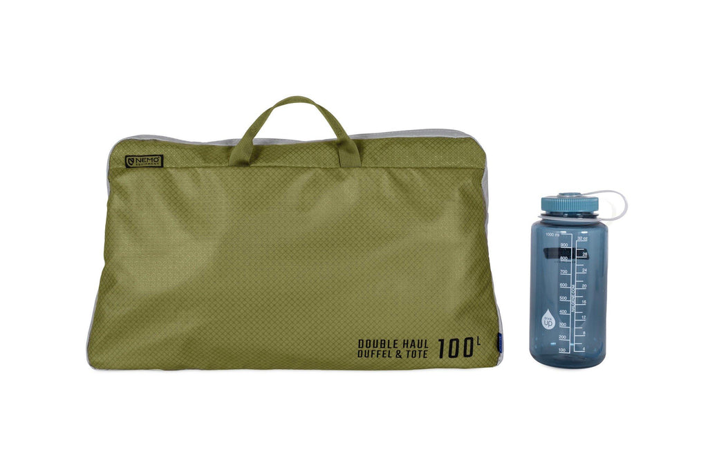 Double Haul 100L Convertible Duffel and Tote - Green