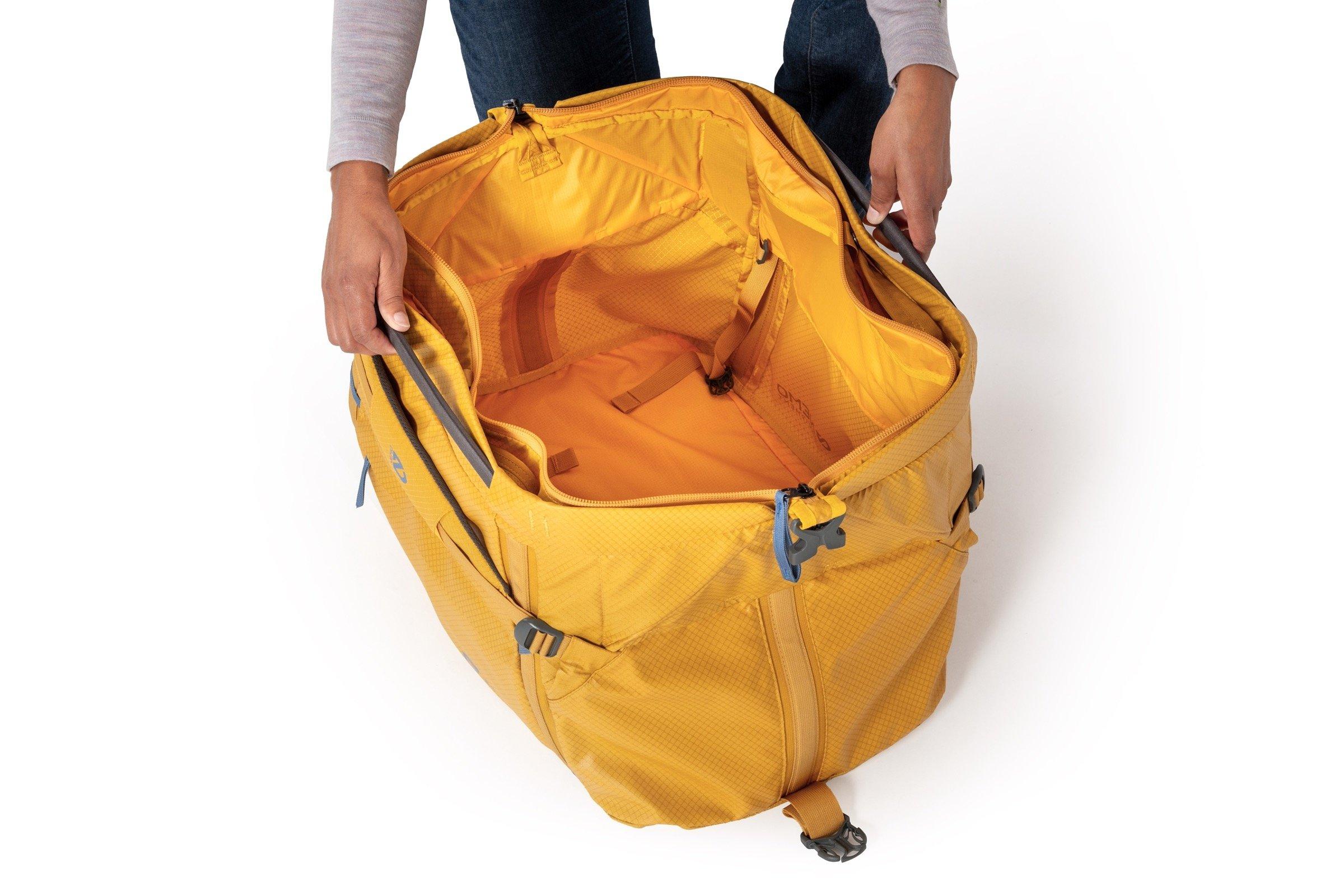 Double Haul 100L Convertible Duffel and Tote - Green