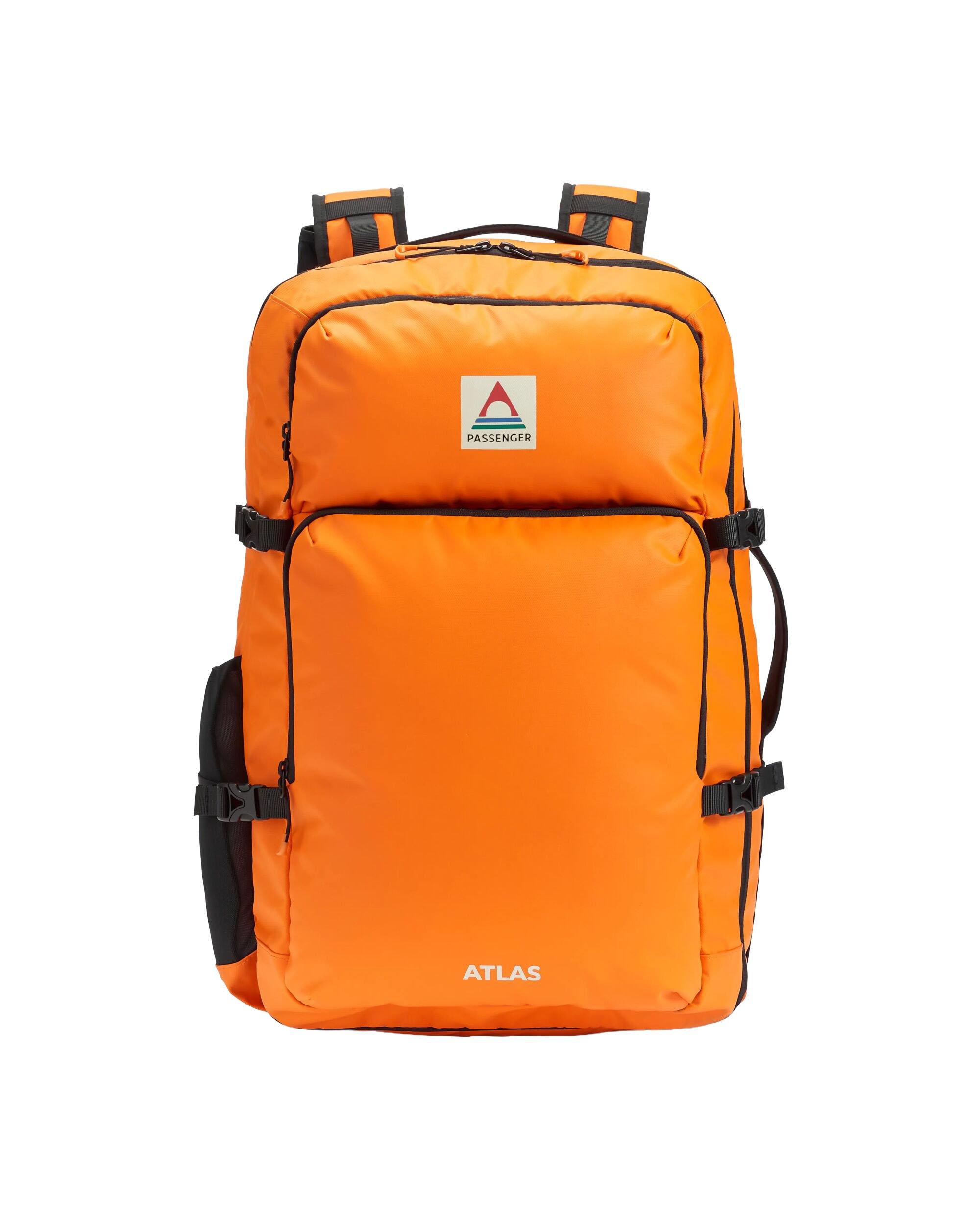 Passenger Atlas Recycled Backpack Duffel 45L - Orange | Tiso
