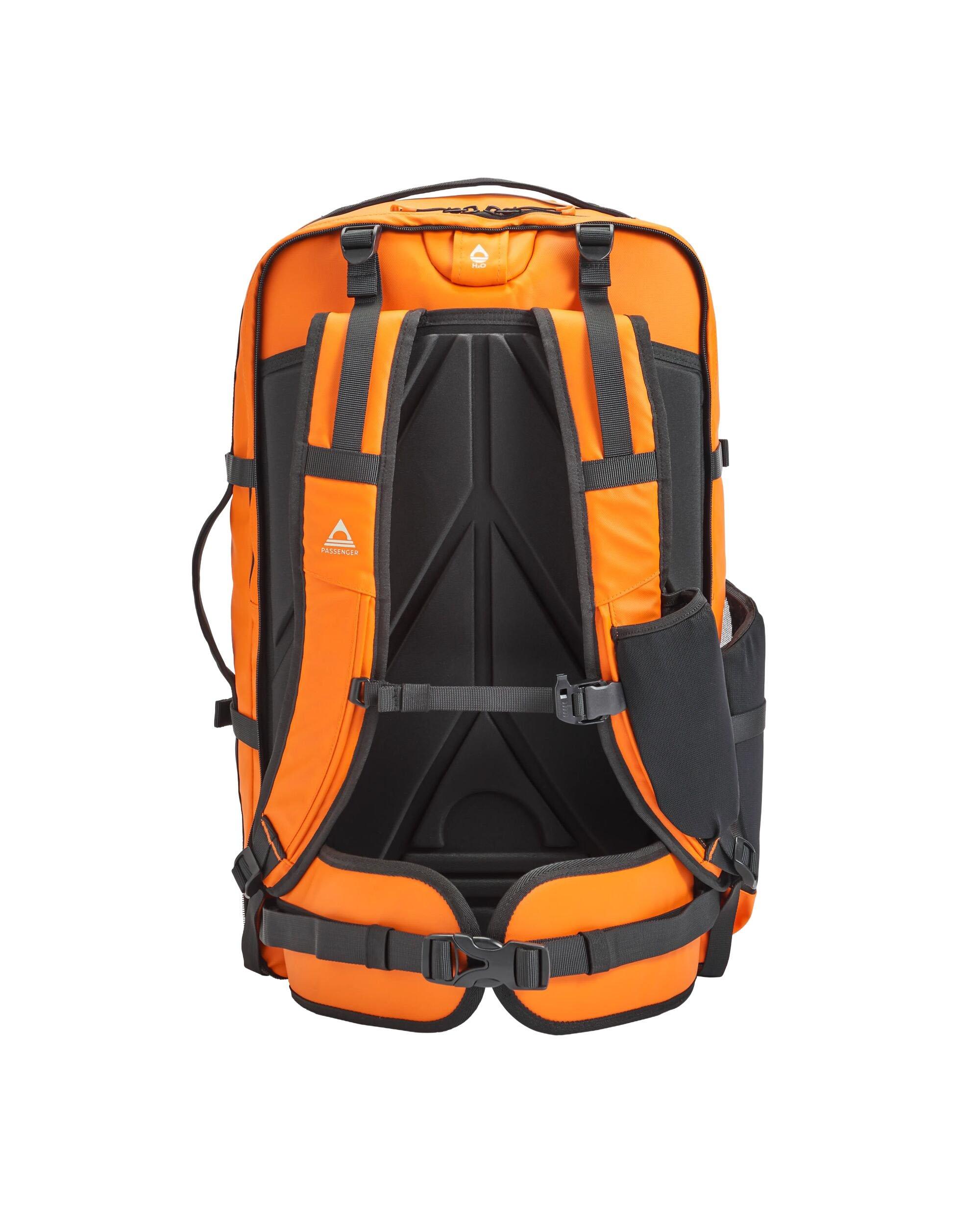 Passenger Atlas Recycled Backpack Duffel 45L - Orange | Tiso