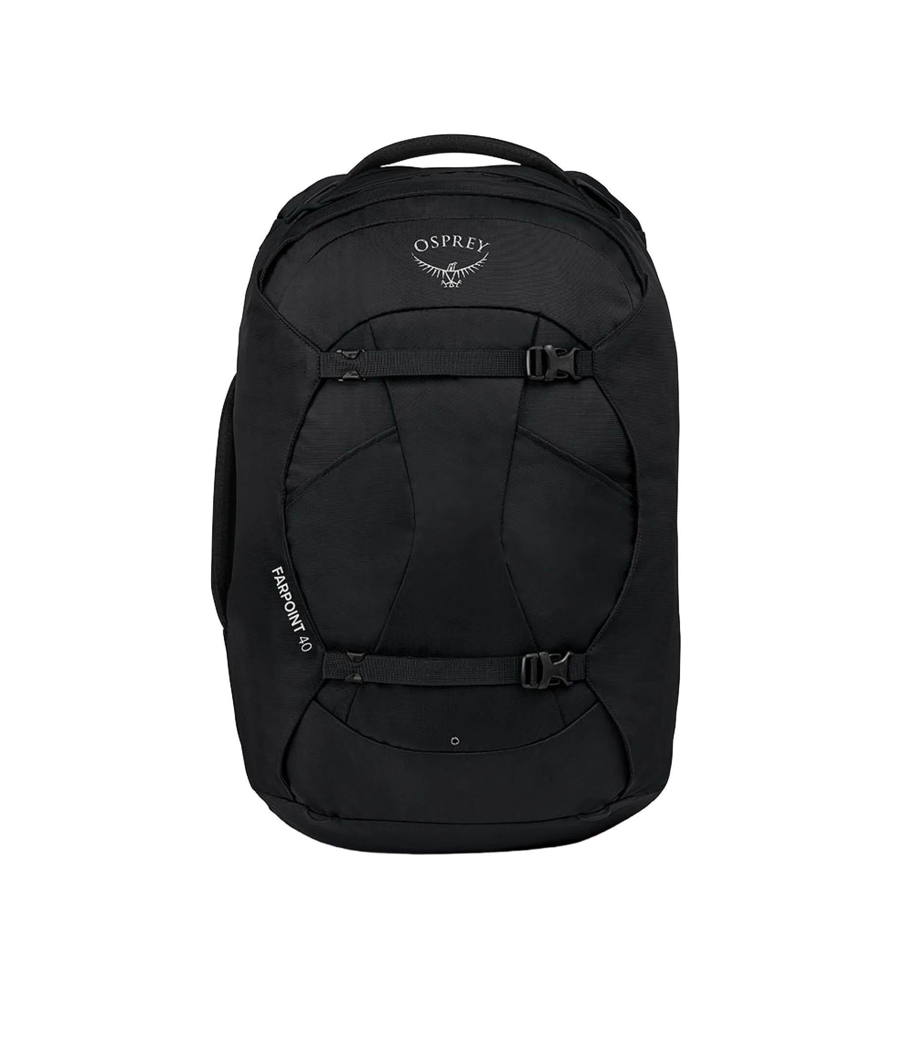 Osprey Farpoint 40L Travel Backpack - Black | Tiso