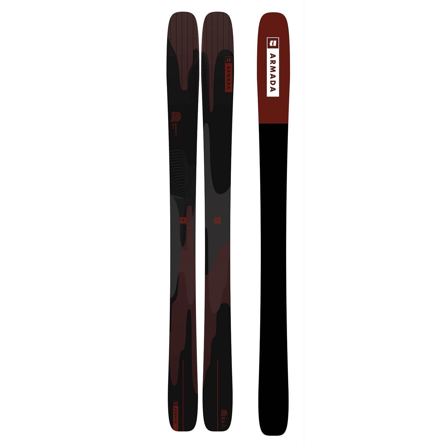 Men's Declivity 88mm C All-Mountain Ski - Black/Red