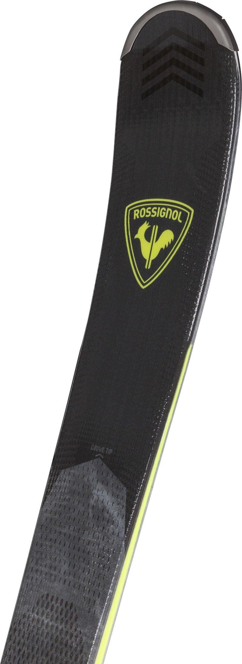 Men's Experience 82mm Basalt Piste Skis + NX12 Konect Ski Bindings - Black/Yellow