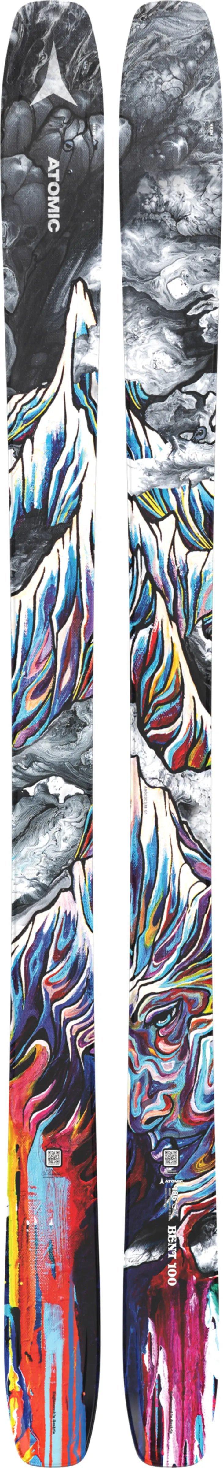 Men's Bent 100 Skis (Skis Only) - Multi