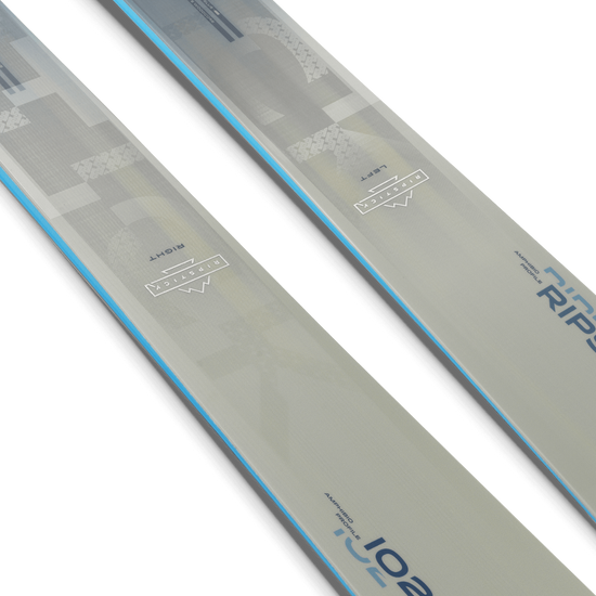 Ripstick 102 Skis (Ski Only) - Blue