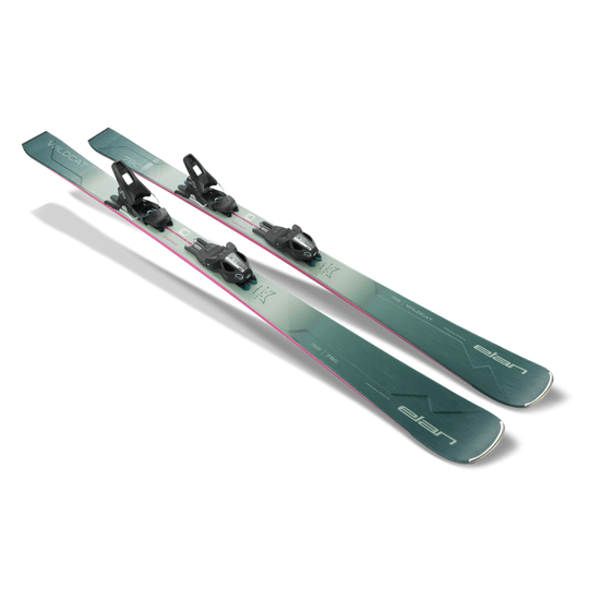 Women's Wildcat 78C Skis + EL9 Binding - Green