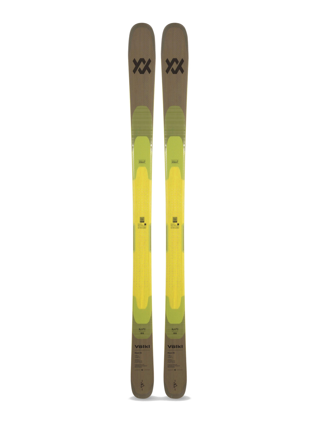 Men's Blaze 86 Skis - Skis Only - Green