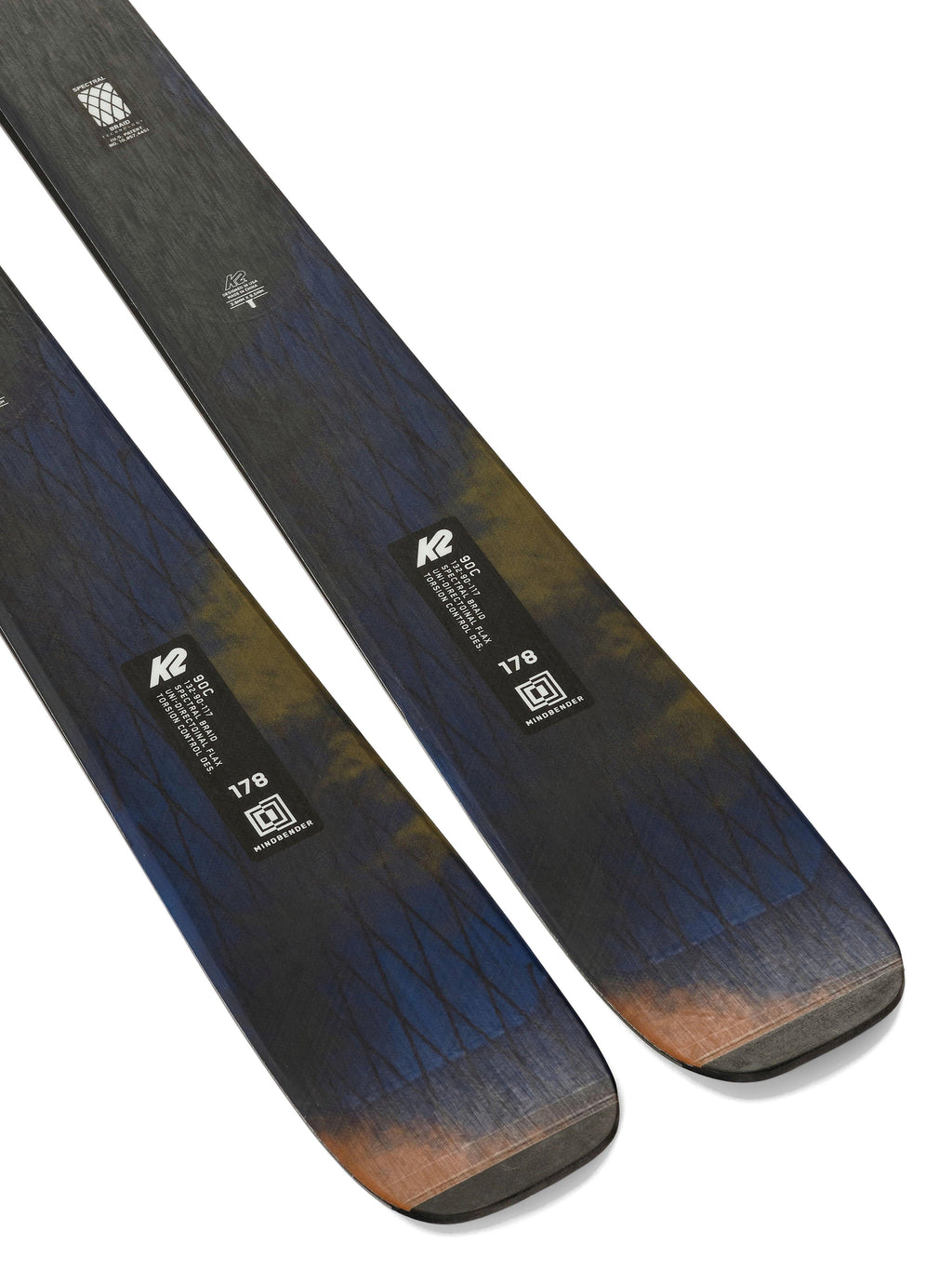 Men's Mindbender 90C Skis - Skis Only - Grey