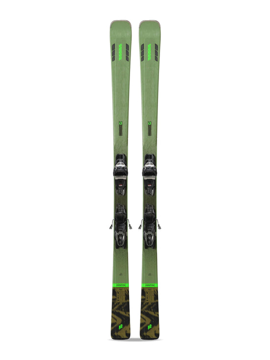 Men's Disruption 78C Skis + M3 11 Bindings - Green