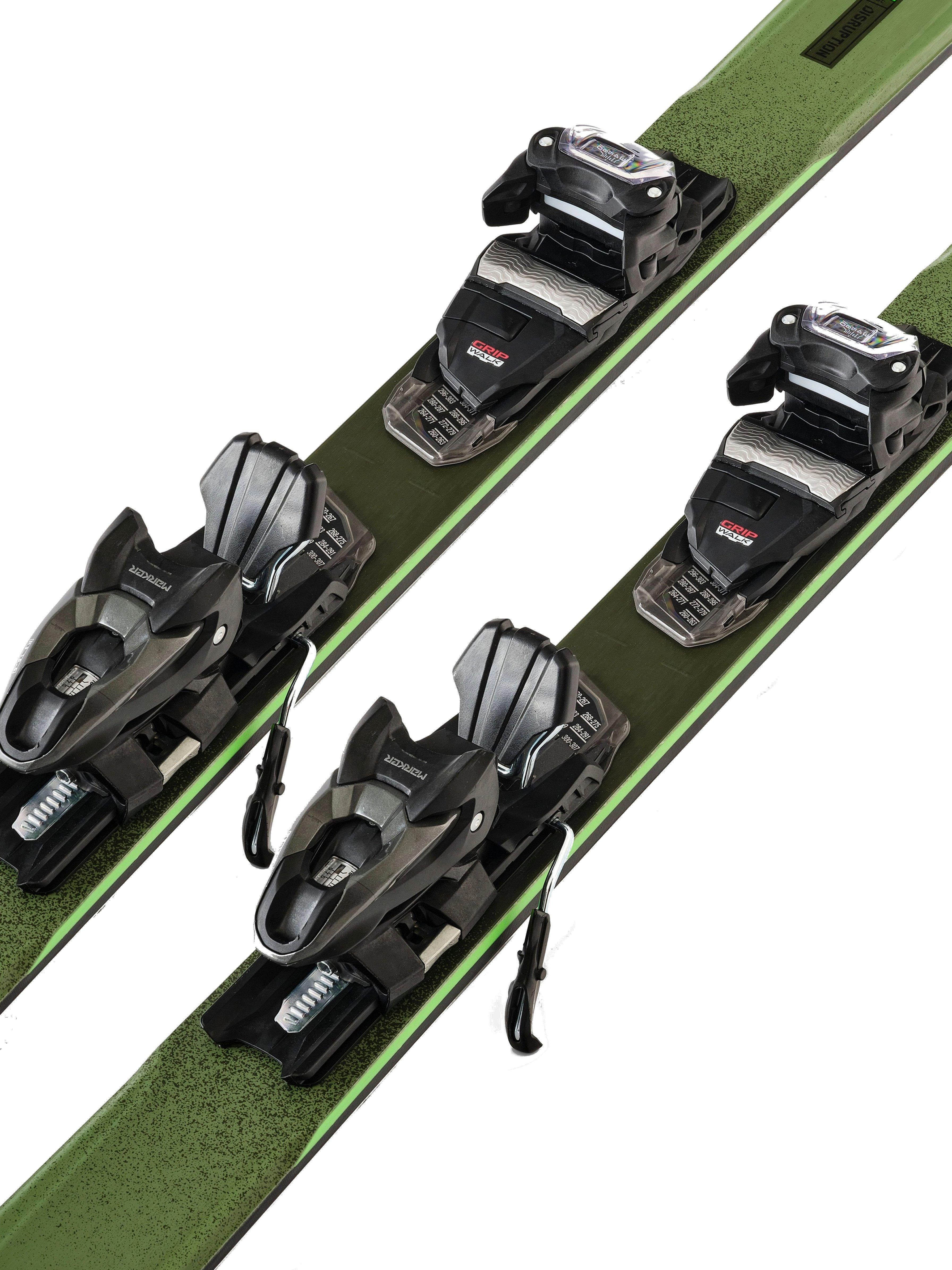 K2 Men's Disruption 78C Skis + M3 11 Bindings - Green | Tiso