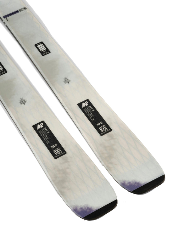 Women's Mindbender 90C Skis - Skis Only - White