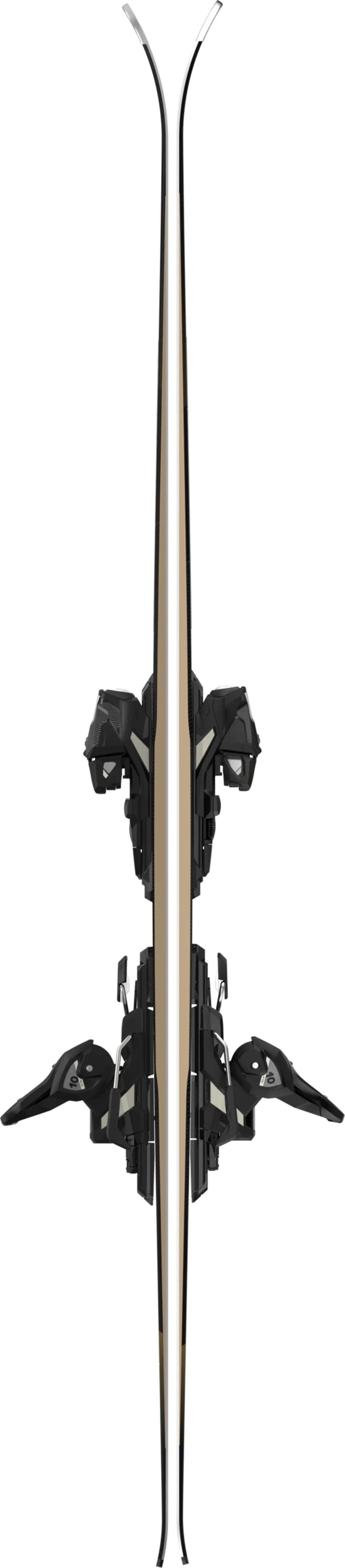 Women's Cloud C9 Revoshock LT Alpine Skis +M10 GW Bindings - Black