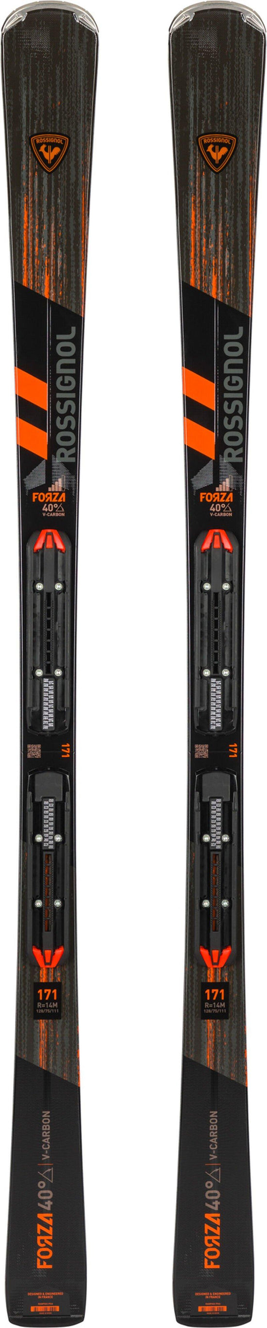 Men's Forza 40° Skis + Xpress 11 GW - Orange / Black