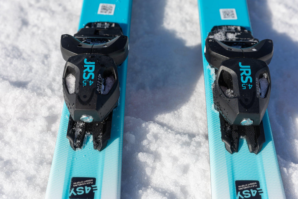 Kids' Supershape Team Easy Skis + SX4.5 GW CA Binders - White / Speed Blue