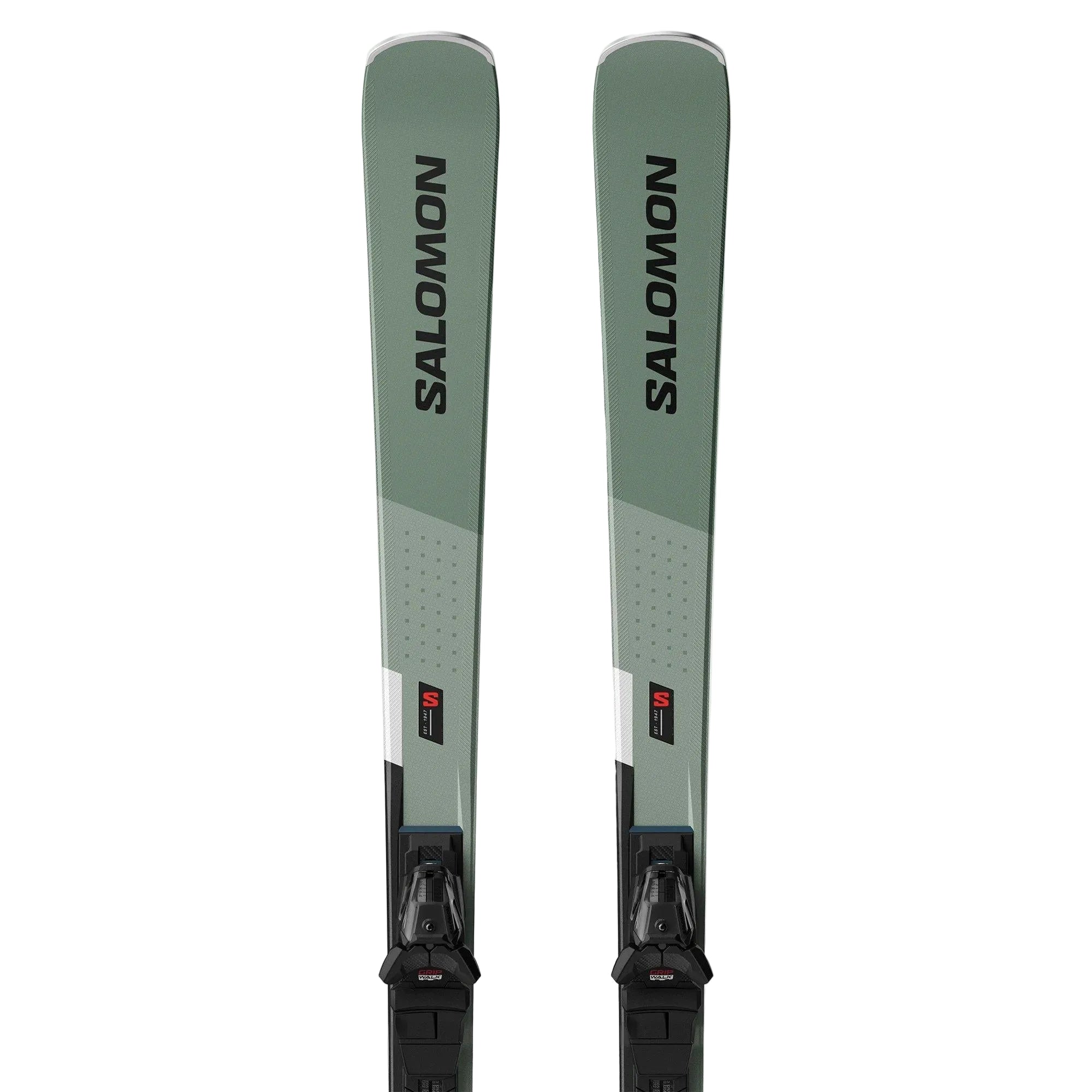 salomon aeromax gt skis Salomon Men's S/Max 8 Skis + M10 Binding - Green / Black