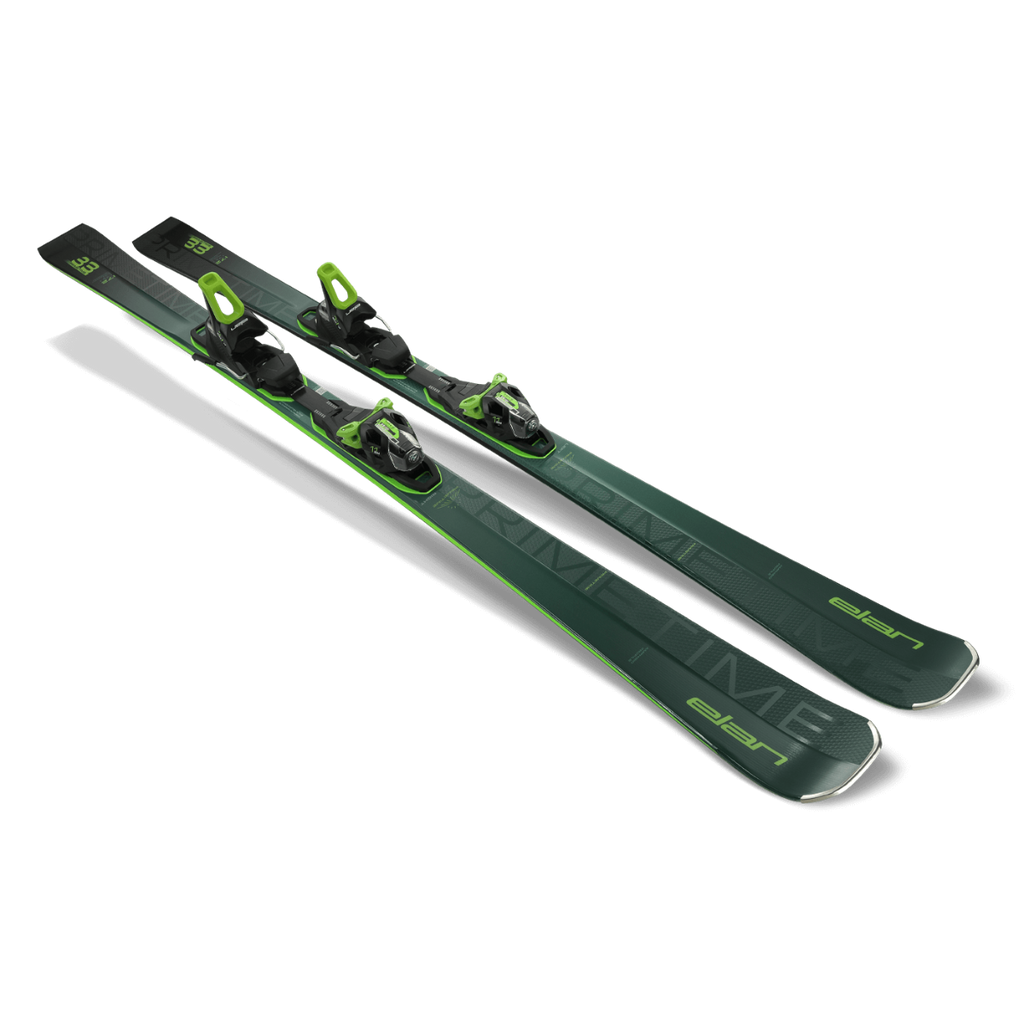 Men's Primetime 33 Skis + EM11 Binding - Green