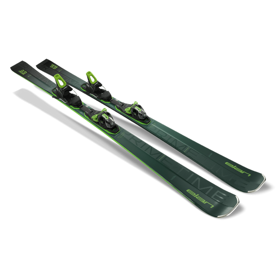 Men's Primetime 33 Skis + EM11 Binding - Green