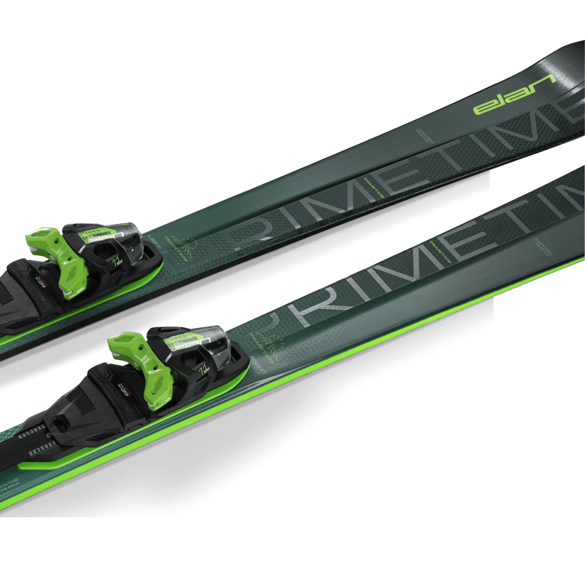 Men's Primetime 33 Skis + EM11 Binding - Green