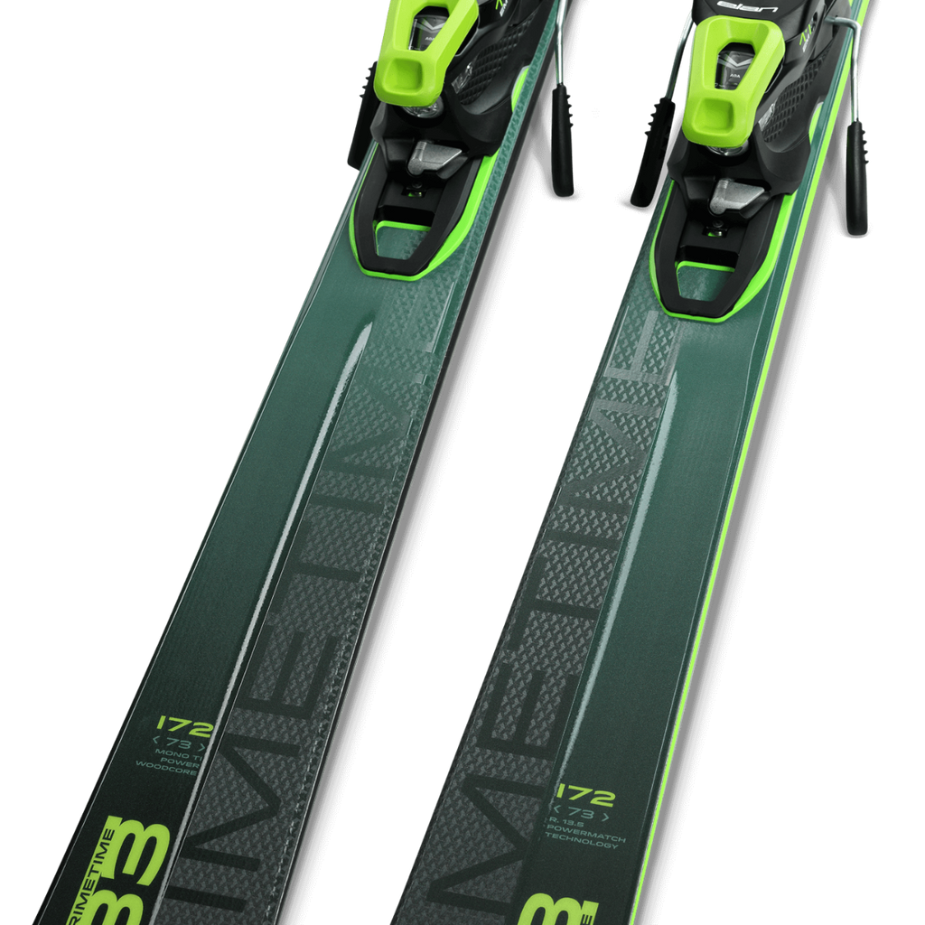 Men's Primetime 33 Skis + EM11 Binding - Green