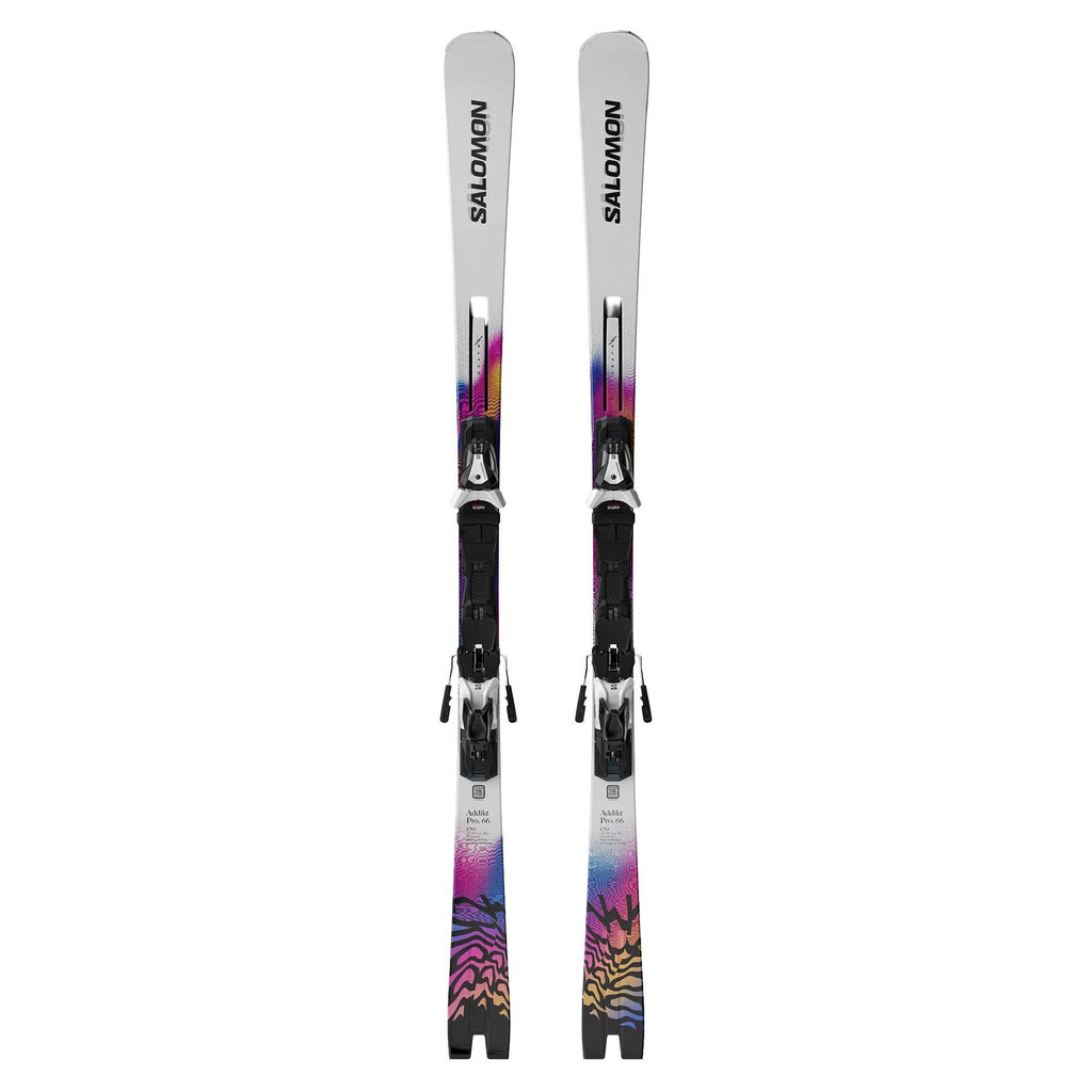 Addikt Pro 66 with Mi12 Binding - White / Multi