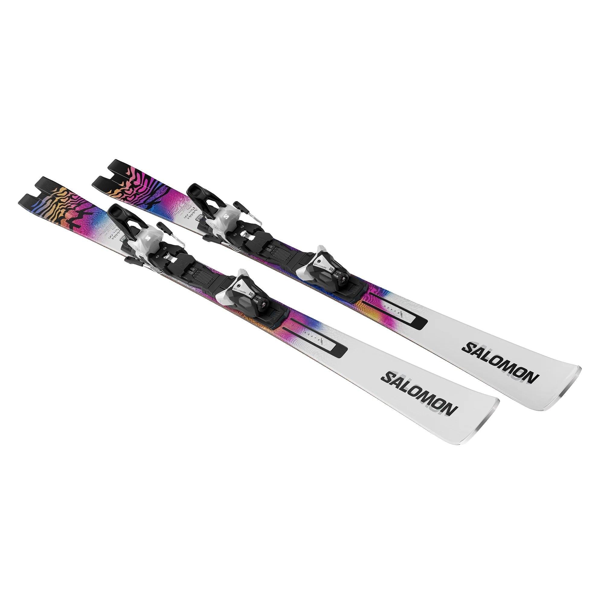Addikt Pro 66 with Mi12 Binding - White / Multi