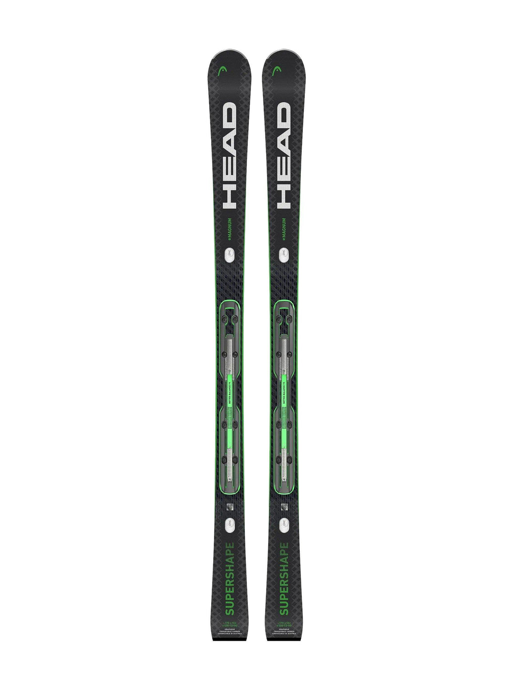 Supershape e-Magnum with PRD12 Binding - Black / Green