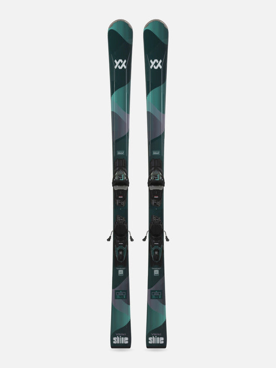 Women's Shine 76 with VMotion 10 Binding - Green / Black
