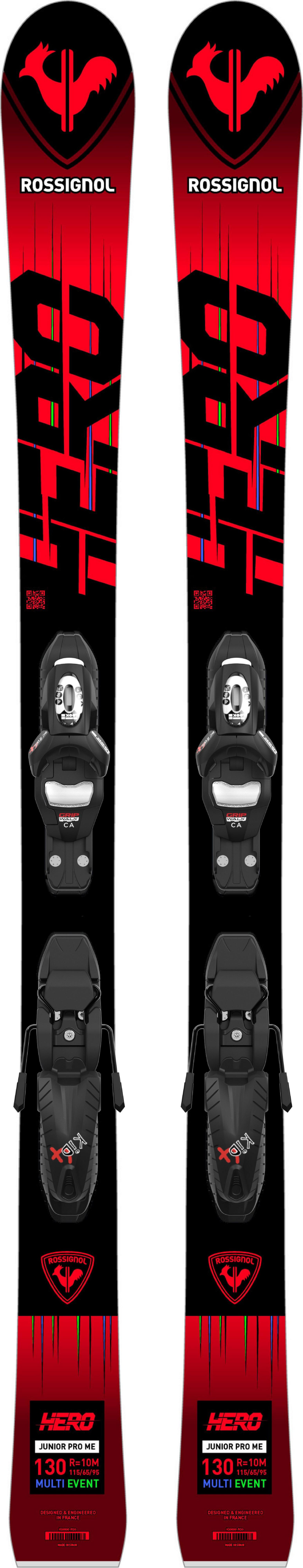 Kids Hero Multi-Event + KID 4 Skis - Red