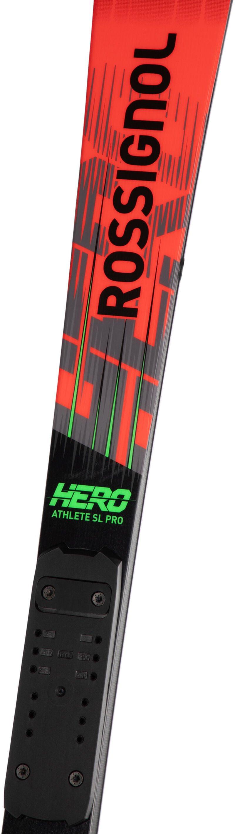 Kids' Hero Athlete SL Pro Skis + SPX11 - Red