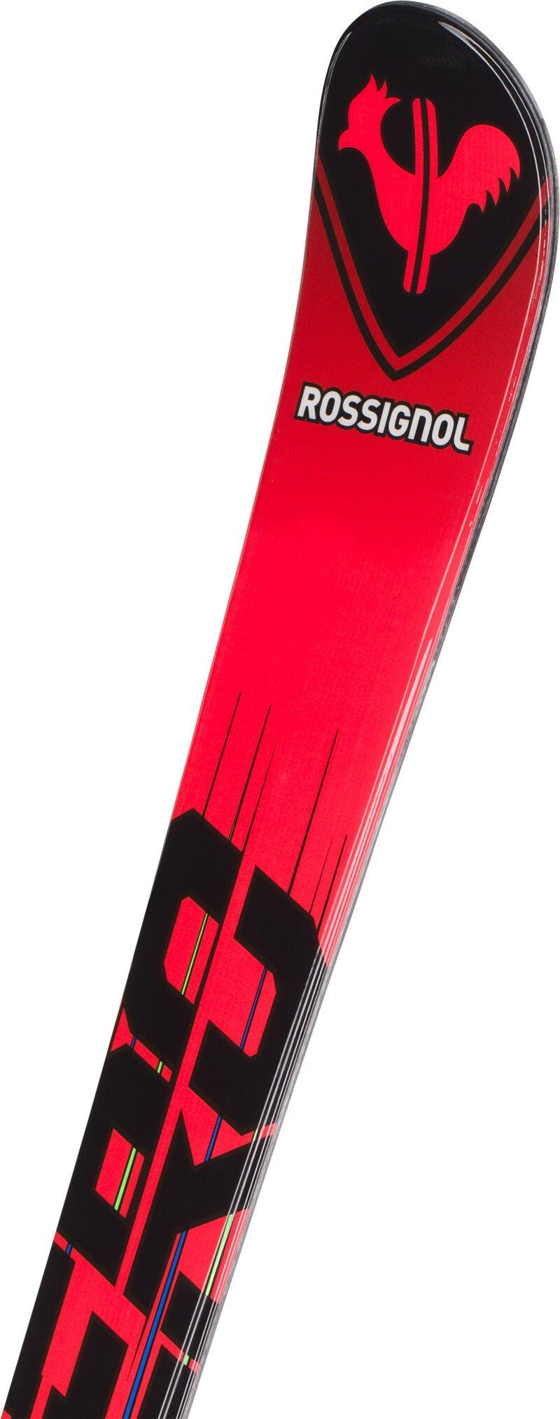 Kids' Hero Multi-Event Skis + Xpress 7 Binding - Red