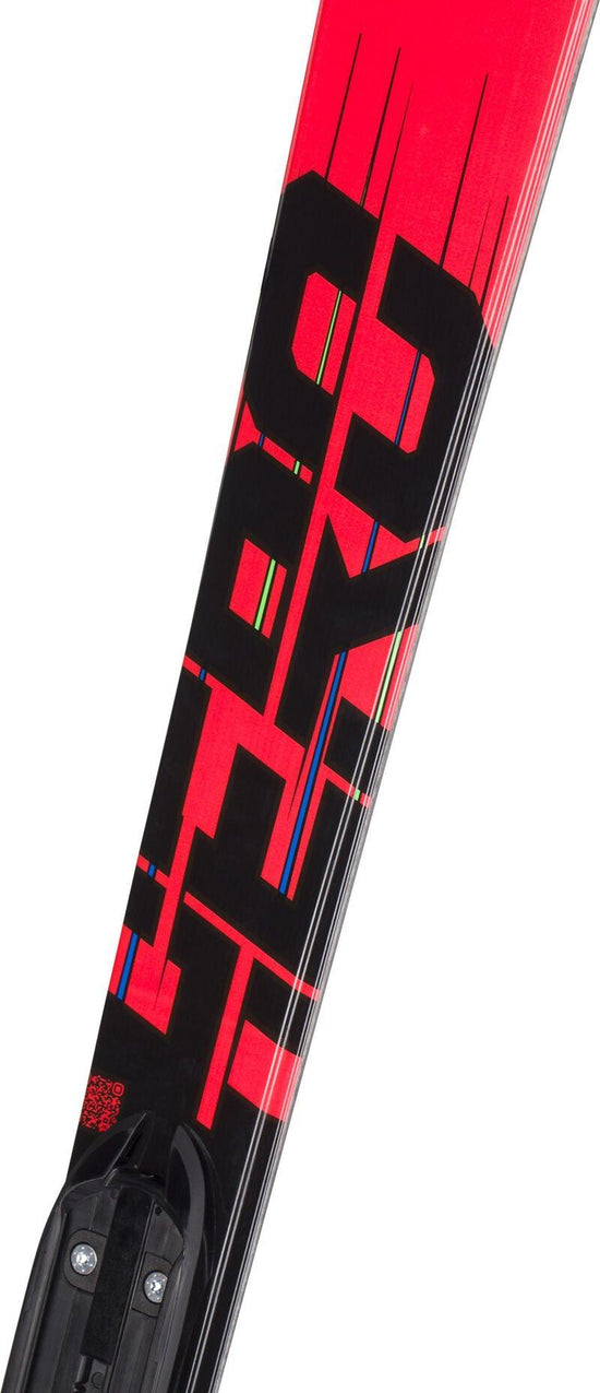 Kids' Hero Multi-Event Skis + Xpress 7 Binding - Red
