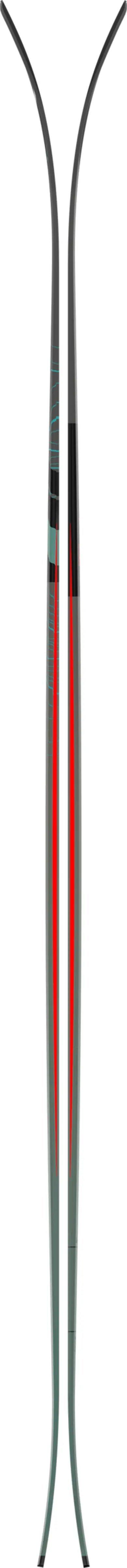 Men's Backland Touring Skis 88mm  + Climbing Skins - Black/Blue/White