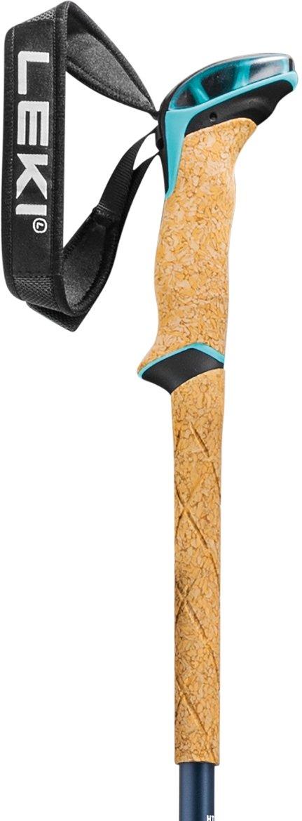 Bernina Lite 3 Adjustable Ski Touring Poles - Denim Blue