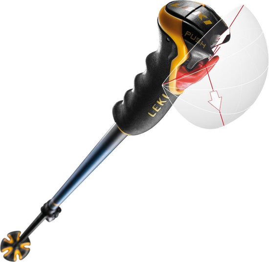 Spitfire Vario 3D Adjustable Poles - Navy Blue/Blue/Mustard