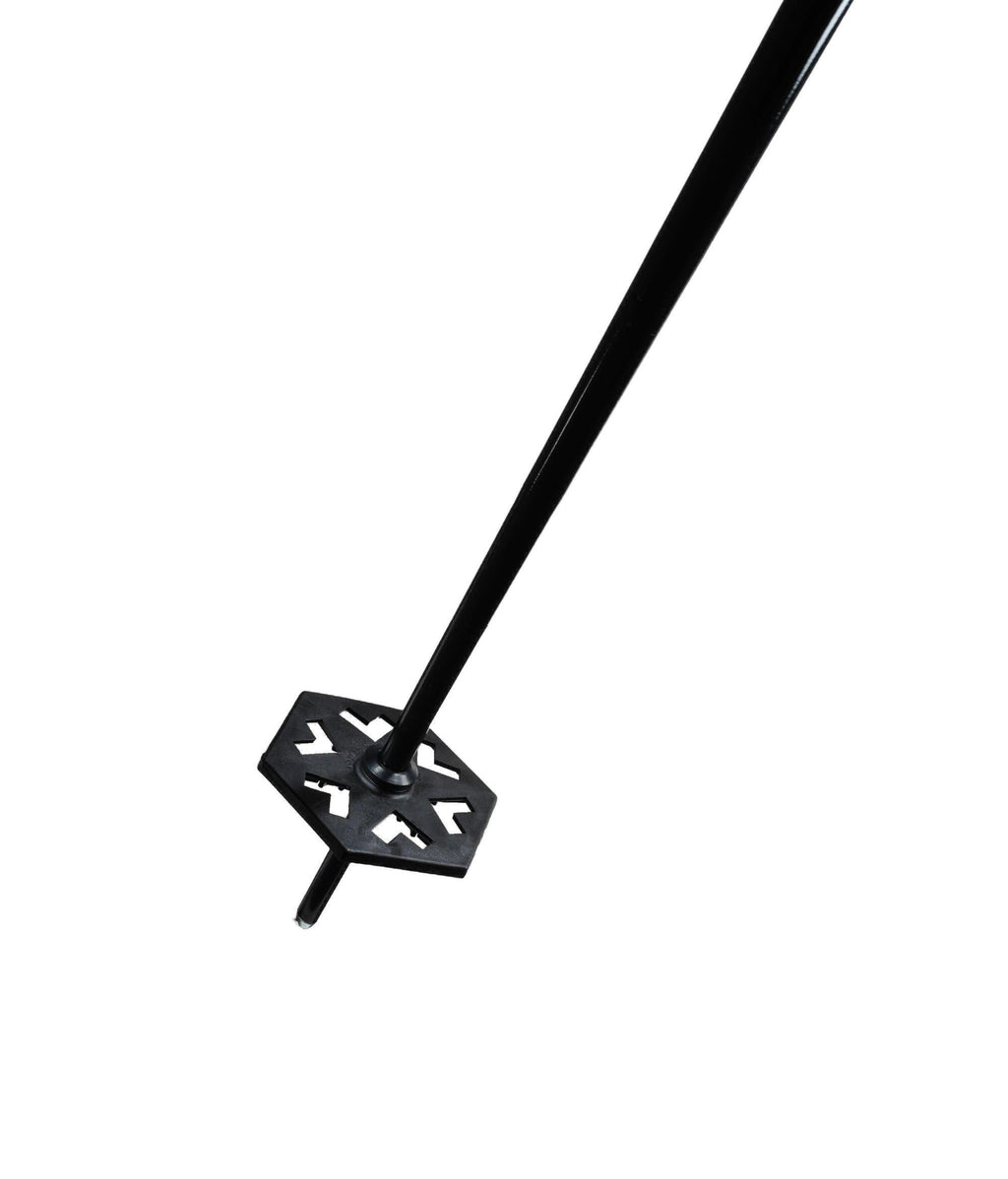 Meta Ski Poles - Black/Orange