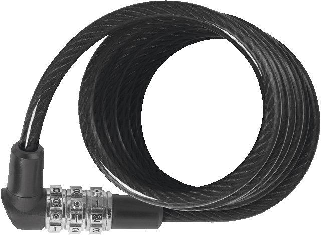 3506C Coil Cable Combi Bike Lock - Black