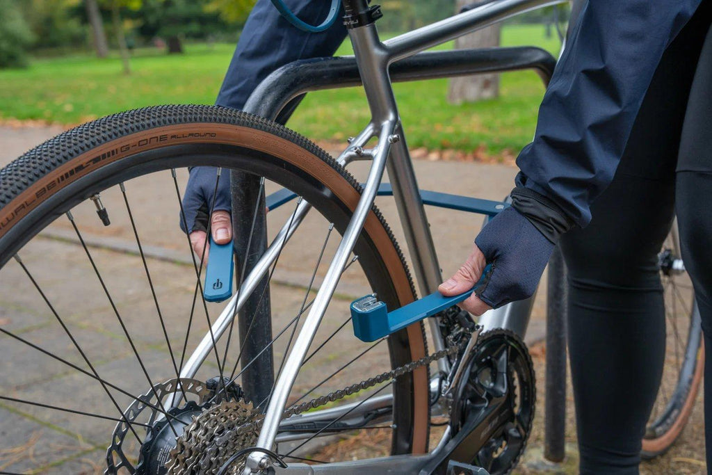 Switch Folding Bike Lock - Blue