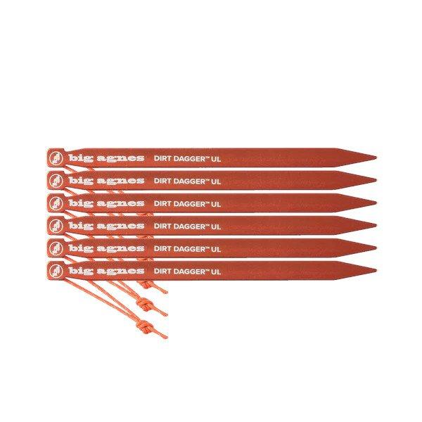 Dirt Dagger UL 6" Tent Stakes (6 Pack)